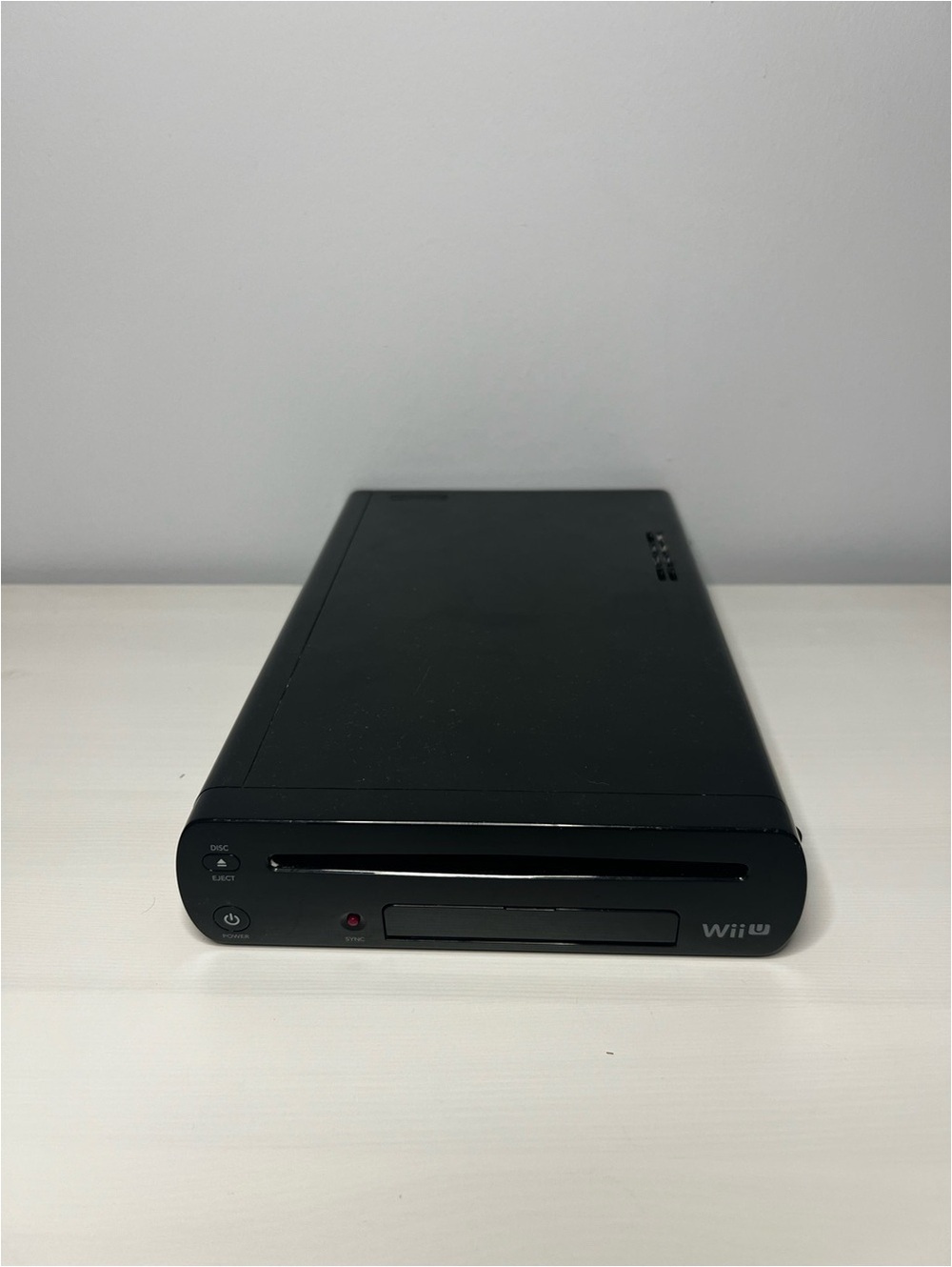Nintendo Wii U Black 32GB Console Only No Power Cable WUP-101